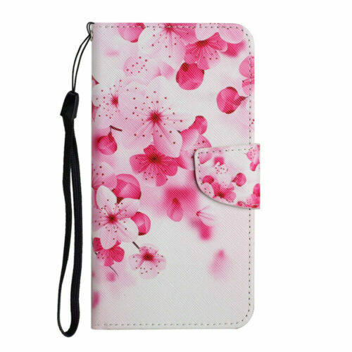 Cat Flower Flamingo Flip Leather Wallet Phone Case For iPhone XS XR 8 7 6 SE - Picture 43 of 66