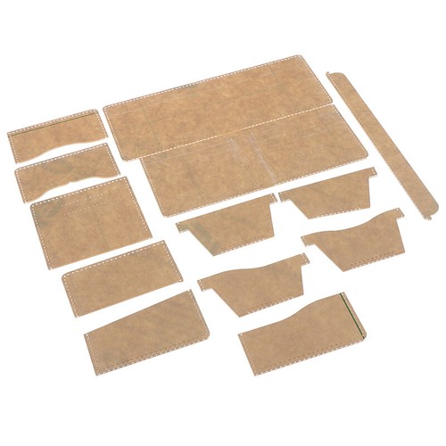 13X Clear Acrylic Wallet Pattern Stencil Template Sets Leather Craft Tool!FS F~ - Picture 12 of 12