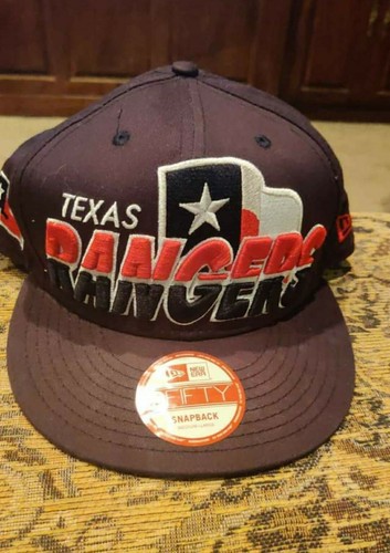 New Era 9Fifty / Texas Rangers / Navy Blue/Red/ Snapback / NWT / Reg $29.95 - Picture 1 of 2