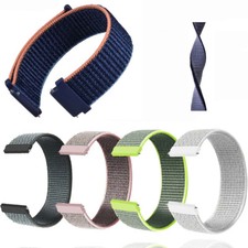 Sport for Kids Adult 16mm 18mm 20mm 22mm Nylon Strap Watch Band Quick Release
