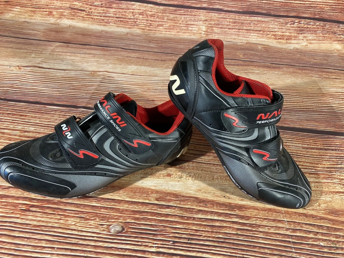 NALINI Road Cycling Shoes Bike 3 Bolts Unisex Size EU43 US9.5