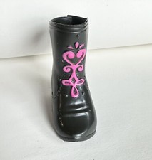 SINGLE LEFT Disney Shoe Toddler Doll FROZEN Anna Black BOOT Replacement