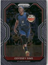 2021-22 Panini Prizm WNBA Odyssey Sims Atlanta Dream #80