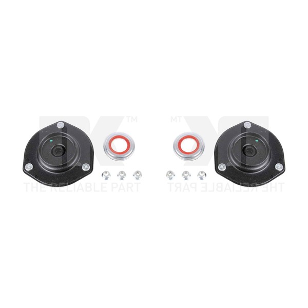 2X NK FederbeinstüTzlager Vorne FüR Toyota Hilux VII Pick-Up _N1_ _N2_ _N3_-image
