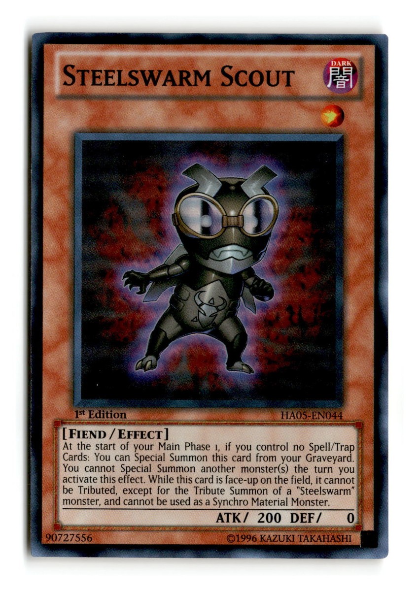 yugioh steelswarm cards Caucastag An individual card from the Yu Steelswarm Genome - Yugipedia