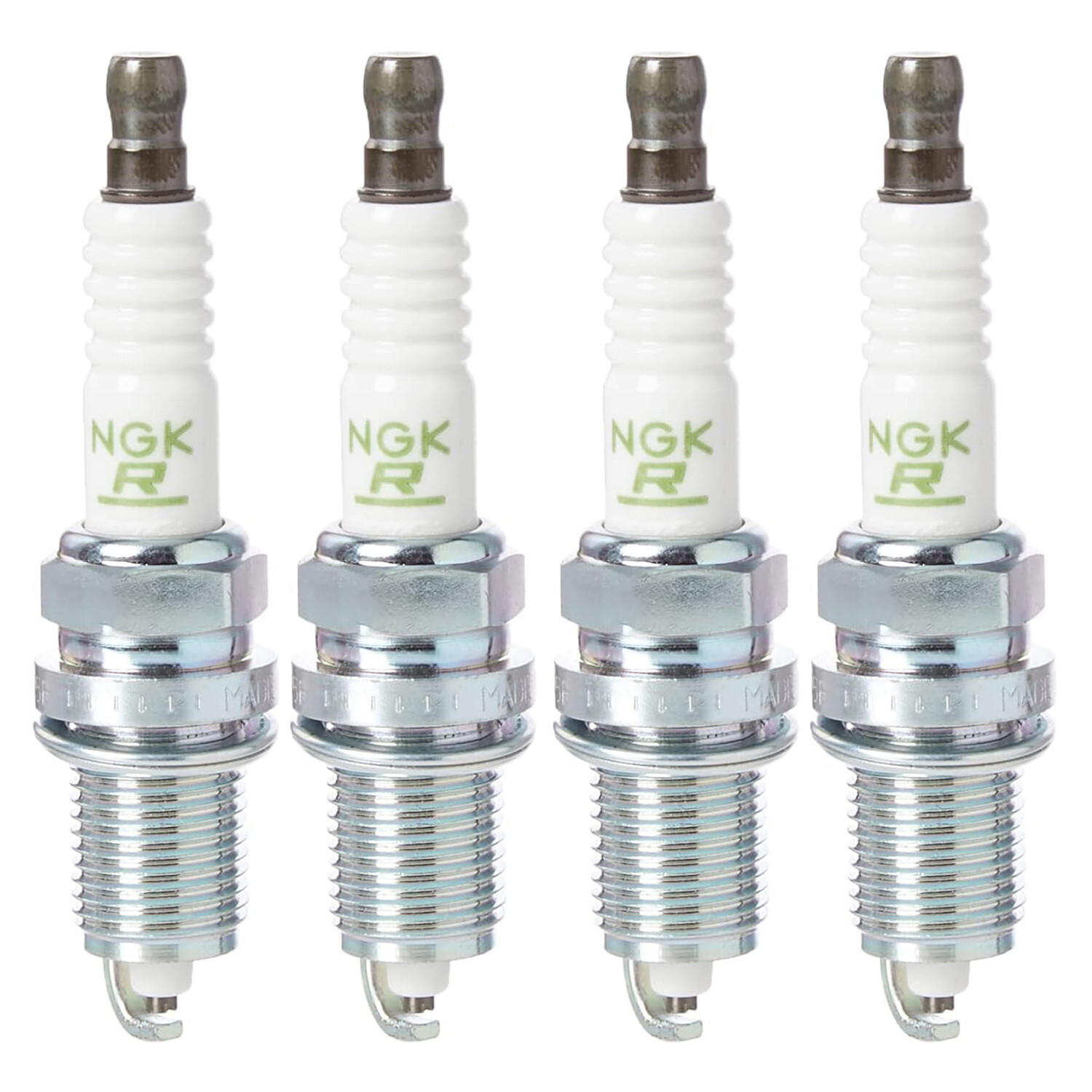 NGK V-Power Spark Plug Set 4 Pieces 7558 For Saturn Astra 1.8 L4 2008-2009
