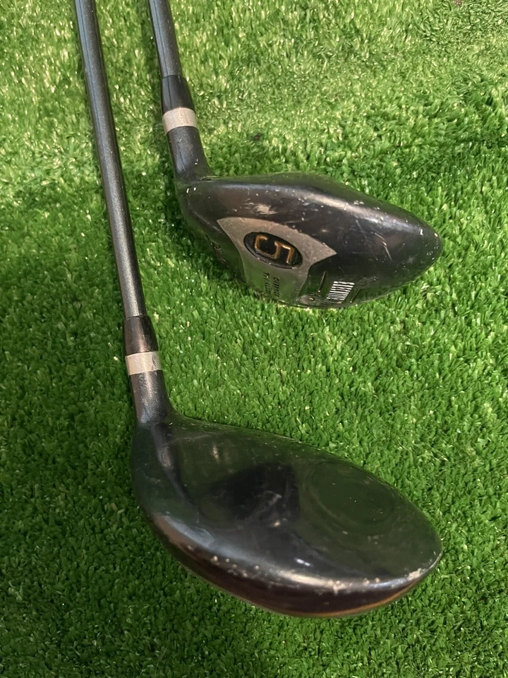 Spalding Executive Ladies Oversize Driver And 5 Woods Set Graphite - Image 2 of 4