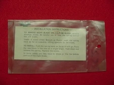 Colt Revolver- Rear Sight Blade- White Outline- New !!