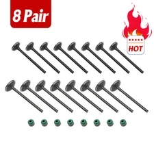 16pc Intake Exhaust Valve Kit For 1.4L 1.6L Hyundai Kia 222112B400 222122B000