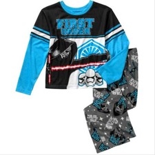 Star Wars First Order 8 M 10-12 L Sleepwear boys Pajamas Set New with tags