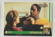 Sky Box Star Trek Voyager Profiles Trading Card Tim Russ Tuvok #29