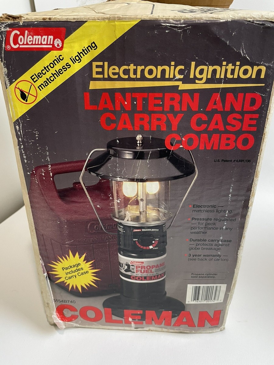 Coleman Unleaded Lantern ケース付き Coleman Premium Dual