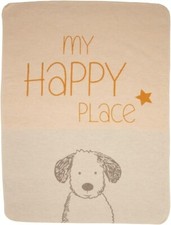 David Fussenegger Haustierdecke Decke Hunde Happy Place 70 x 90 cm