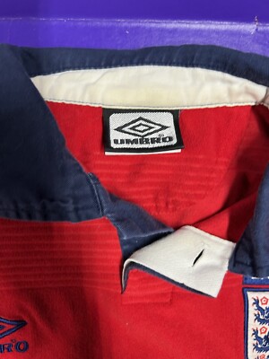 Vintage England National Soccer Team Umbro Jersey Size XL