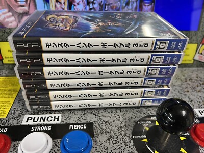 Lot of 6: PSP Monster Hunter Portable 3rd Japan Import US SELLER