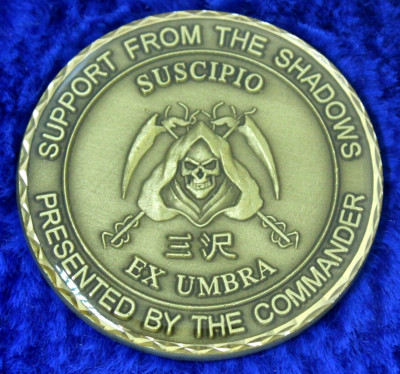 USAF 35th Logistics Readiness Squadron Misawa Commander Challenge Coin OC-4