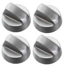 Chrome Oven Knob Switch Silver Gas Hob Cooker Knobs LAMONA HOWDENS HYGENA CDA