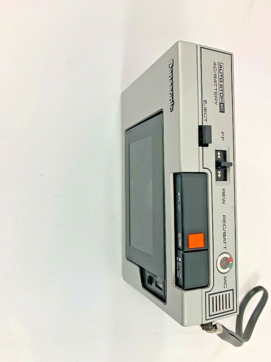 Panasonic Auto Stop IC RQ-212 DAS Cassette Tape Recorder/ parts