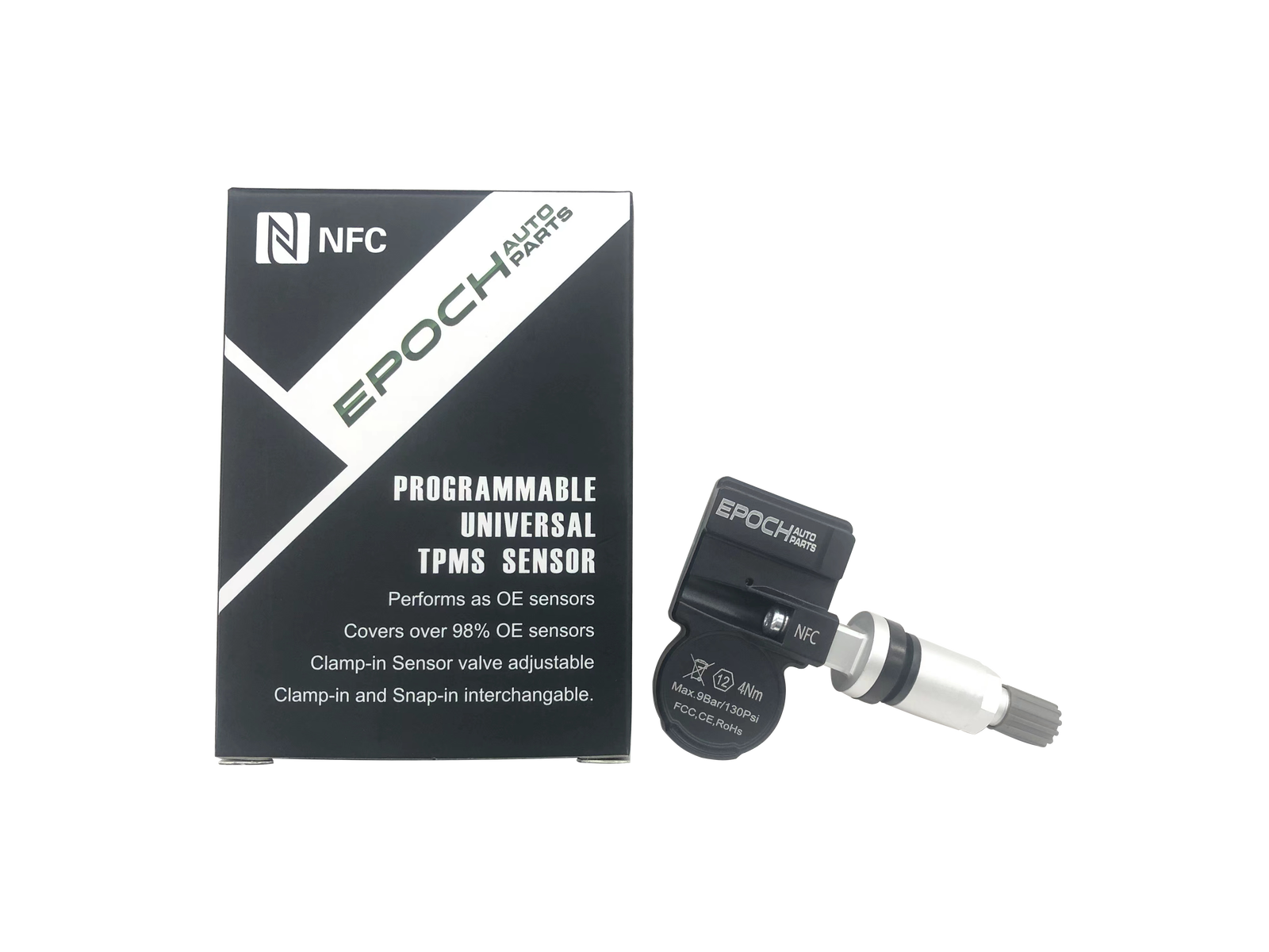 Single TPMS Tire Pressure Sensor 433Mhz Metal Fits 99 05 Mercedes S