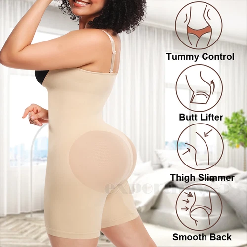 Body modellante donna controllo pancia busto aperto scolpire intimo modellante - Foto 11 di 34