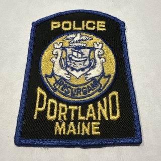 Portland Maine Police Patch