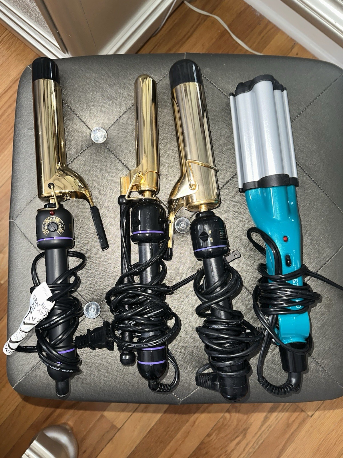 4 Piece Hot Tools &Amp; Bed Head Hair Styling Tools