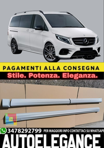 4 Barres De Toit ACE-1 Pour Mercedes Classe V W447 2014-2023 - Gris