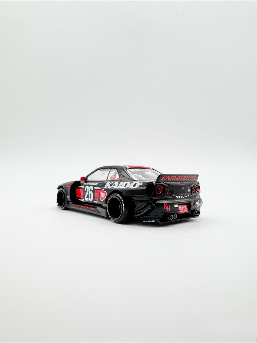 Mini GT Kaido House R34 GT-R Kaido Works HEC Beijing Expo