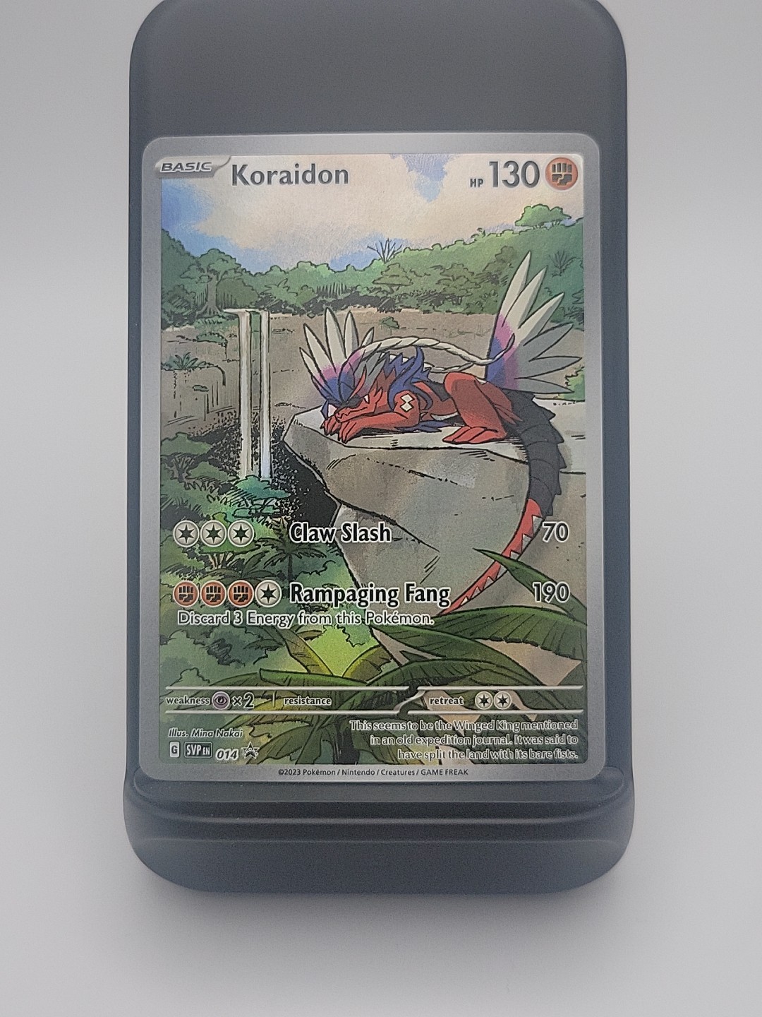 Pokémon TCG Koraidon SVP Black Star Promos SVP014 Holo NM