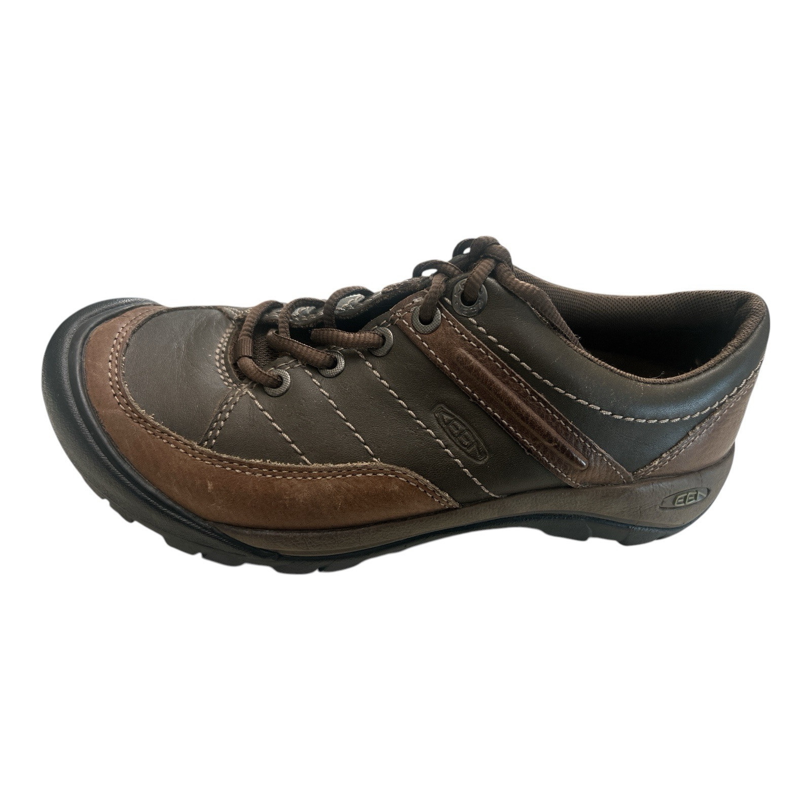 Scarpe da donna Keen Harvest taglia 7 5 M marrone sneaker sportive moda usate