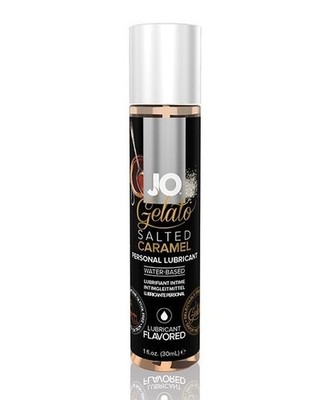 JO Gelato Salted Caramel Lube 1 oz 2-Pack   Flavored, Body-Safe Lubricant