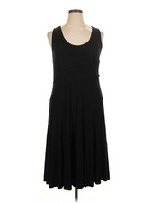 Karen Kane Women Black Casual Dress 0X Plus