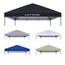 8x8 Canopy Top Onlywaterproof Pop Up Canopy Tent Top Cover Roof With Windpro... 8x8 Canopy Top Onlywaterproof Pop Up Canopy Tent Top Cover Roof With Windpro...
