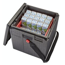 Cambro EPPMBWSTSW Cam Go Box  Black Milk Crate Box