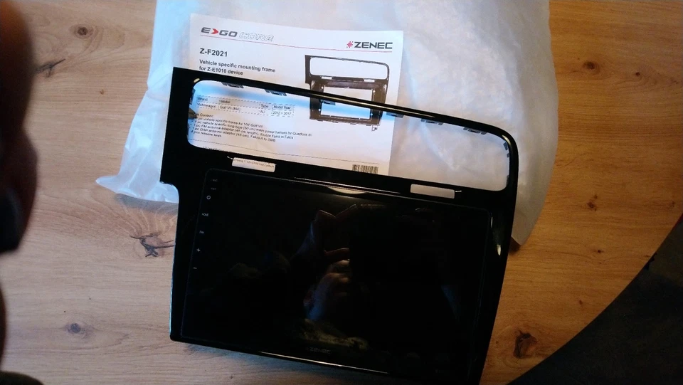 Zenec Auto Radio Für Golf 7 Variant z-e1010 - Bild 4 von 4