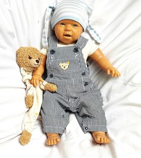 Steiff Baby Latzhose für kleine Jungen Gr. 56