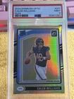 2024 Donruss Optic: Rated Rookie Caleb Williams #201 Flex Prizm /149 (RC) PSA 9