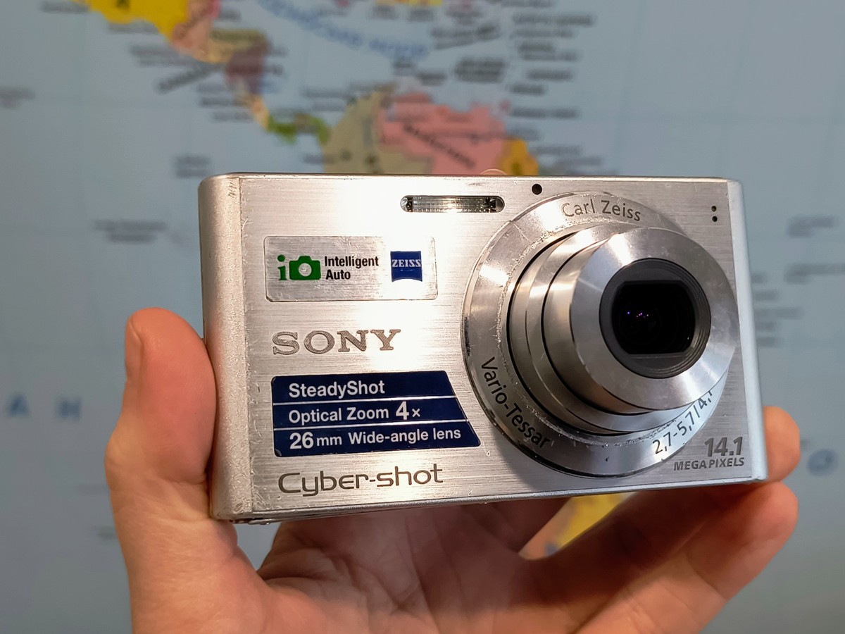 Sony Cyber-shot DSC-W320 14.1MP Digital Camera - Silver for sale