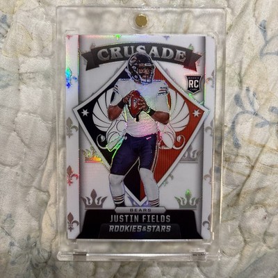 2021 Panini Rookies & Stars - Crusade Justin Fields #CR-23 White Prizm /149 (RC)