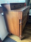 1800s Era Gorgeous Stunning Rare Solid Bird’s Eye & Curly Tiger Maple Dresser — photo 3
