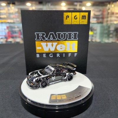 PGM 1/64 Porsche RWB 930 Baphomet Demon Black Luxury Ver. Diecast
