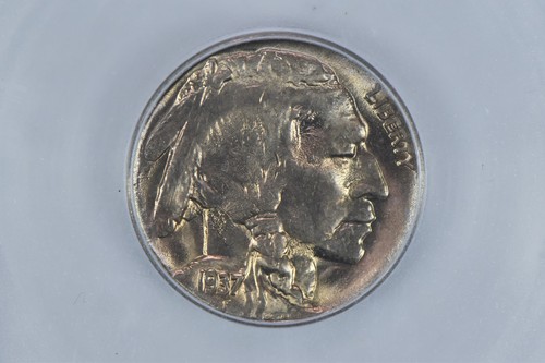 1937-D Indian Head Buffalo Nickel MS66 ICG *0048 - Picture 3 of 5