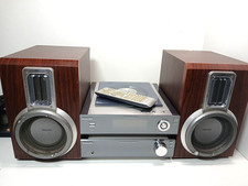 Philips MCB700 Micro Hi-Fi System CD DAB FM Stereo Speakers Remote Tested