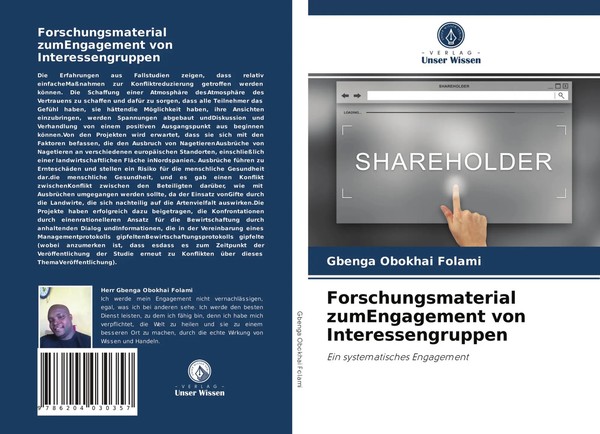 Gbenga Obokhai Folami | Forschungsmaterial Zumengagement Von Interessengruppen-image