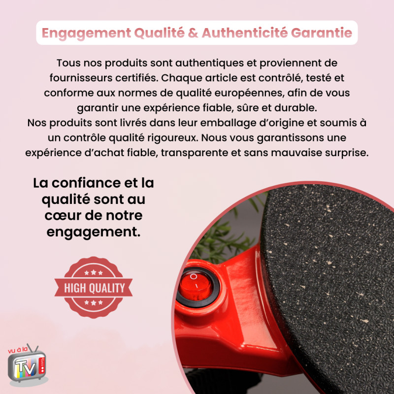 crêpière électrique 800w – vue détaillée
