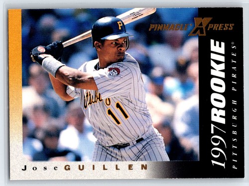 1997 Pinnacle X-Press Jose Guillen #119 card