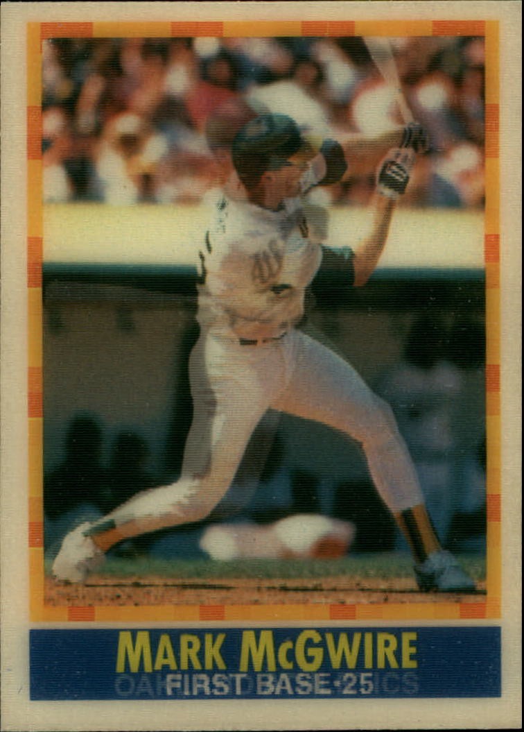 1990 Sportflics #141 Mark McGwire - BB