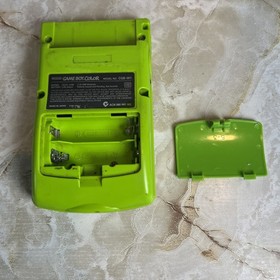 Nintendo Game Boy Color Kiwi Lime Green Handheld Console System Tested & Working