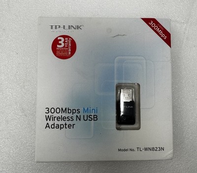 TP LINK 300MBPS MINI WIRELESS N USB ADAPTER 2,4GHZ TL-WN823N (CD ENTHALTEN)