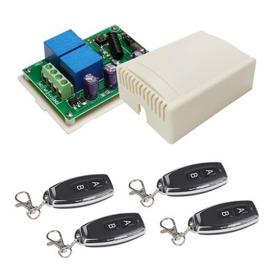 12V DC Motor Controller Relais Bord Vorwarts Ruckwarts Control Funkschalter, ...